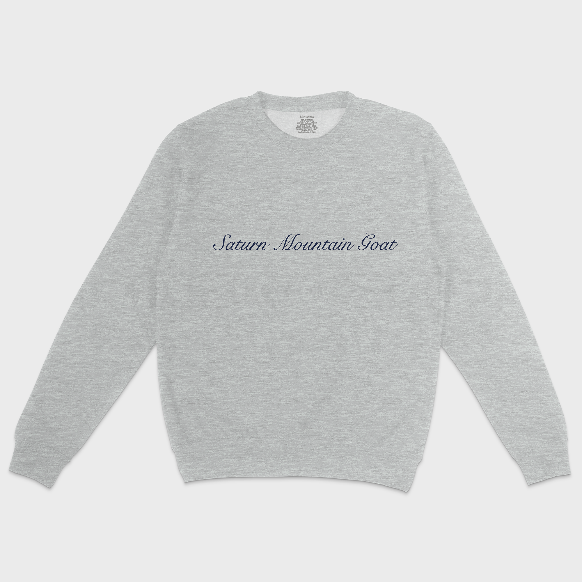 Saturn Mountain Goat (Capricorn) Crewneck