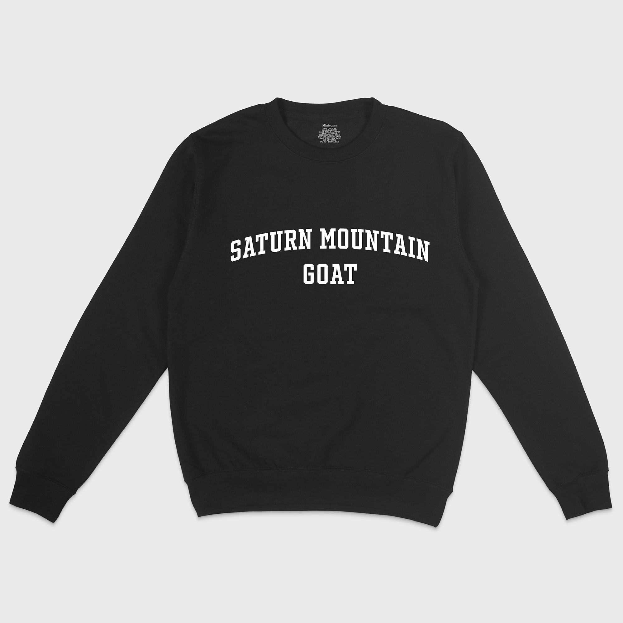 Saturn Mountain Goat (Capricorn) Crewneck - Crestline