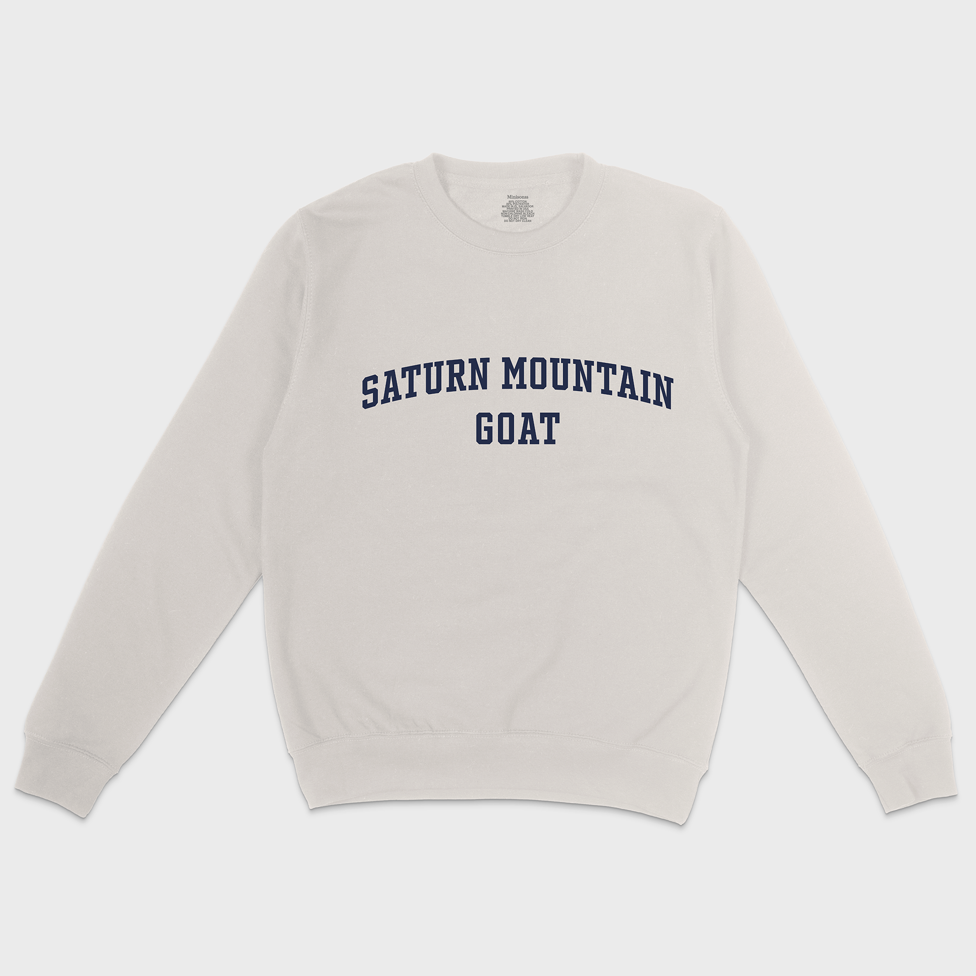Saturn Mountain Goat (Capricorn) Crewneck - Crestline