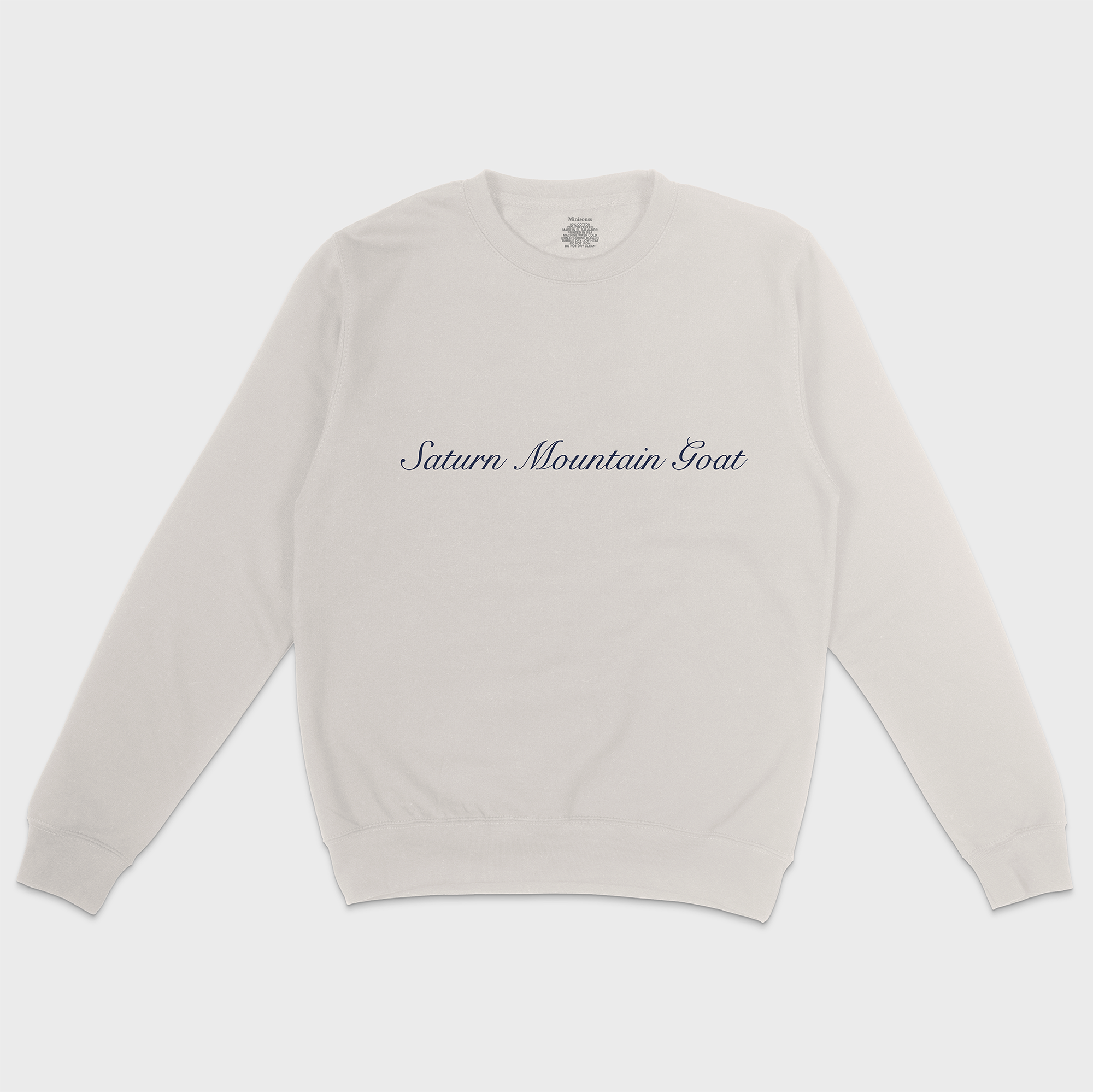 Saturn Mountain Goat (Capricorn) Crewneck