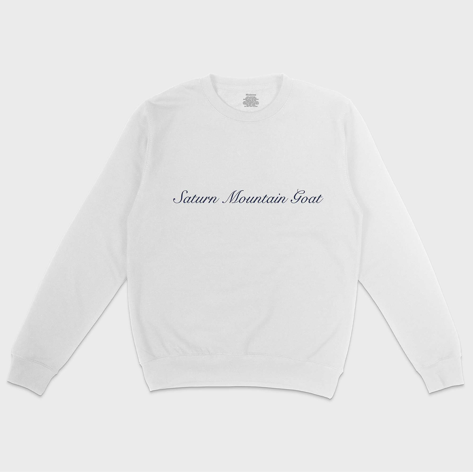 Saturn Mountain Goat (Capricorn) Crewneck