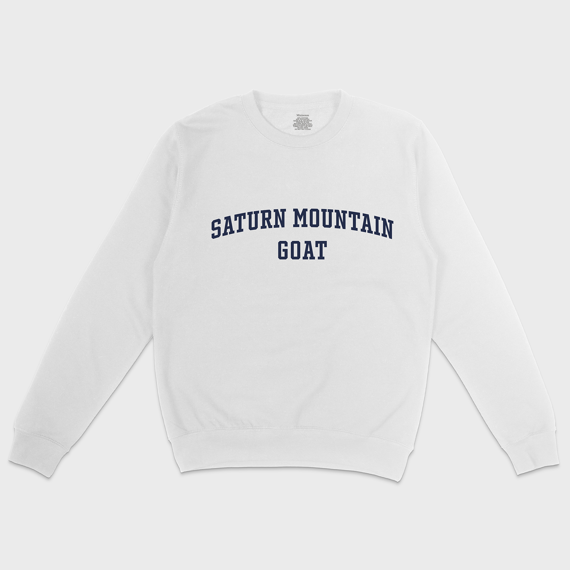 Saturn Mountain Goat (Capricorn) Crewneck - Crestline